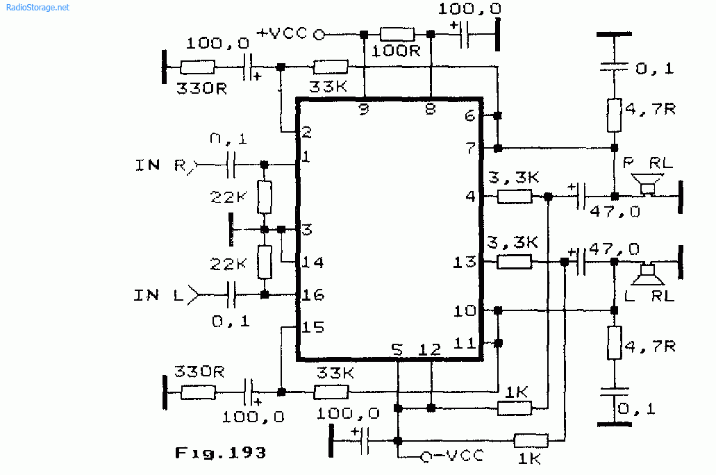 Стерео УНЧ на STK457, STK459, STK460, STK461, STK463, STK465 (10-30Вт)