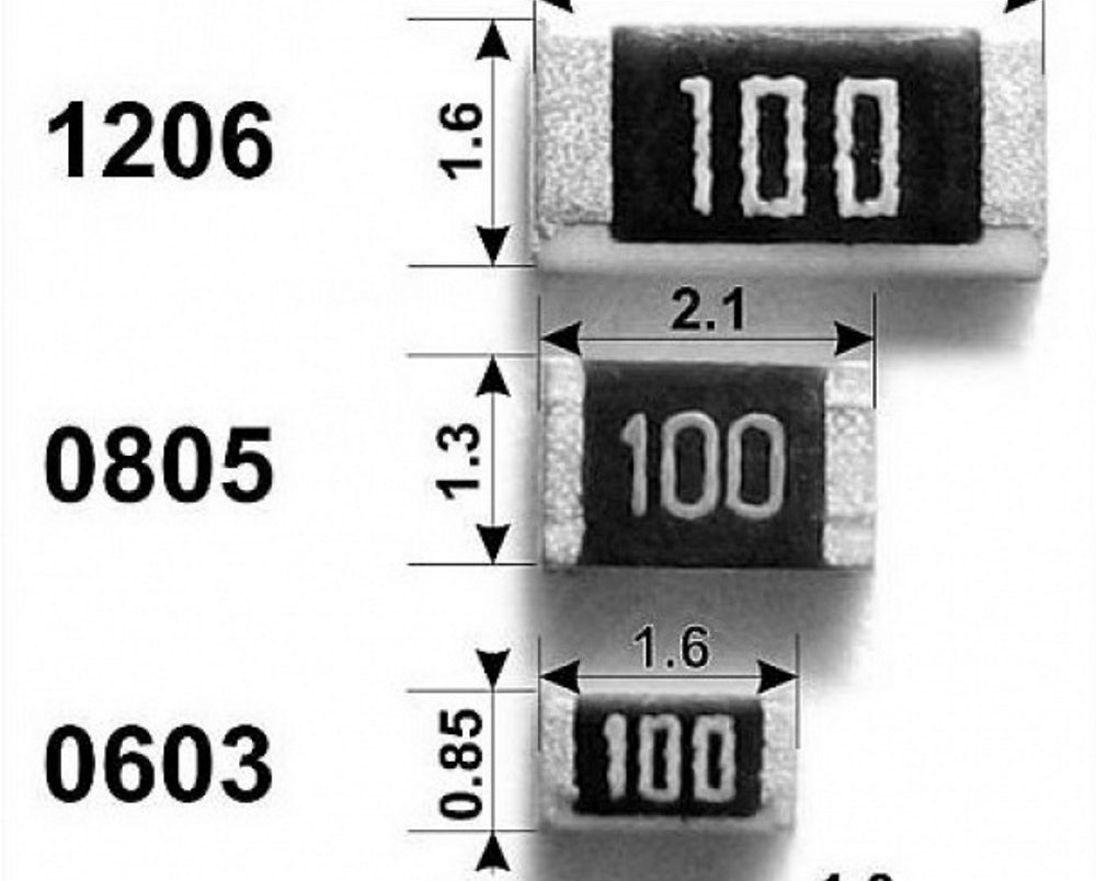 Размеры чип резисторов. Резистор SMD 0805 корпус. 1206 SMD резистор размер. 1206 SMD резистор мощность. Мощность SMD резисторов 1210.