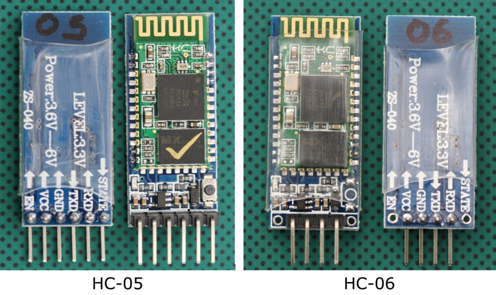 Сравнение Bluetooth HC-05 и HC-06