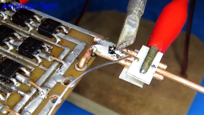Как сделать огромный мощный транзистор своими руками