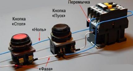 Кнопки включения/отключения