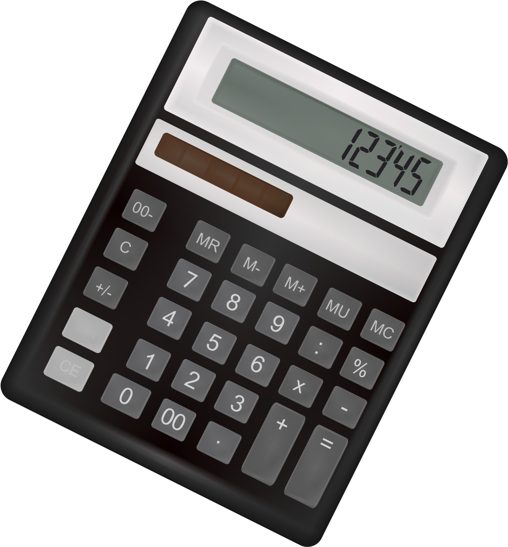 Calculator. Калькулятор на прозрачном фоне. Калькулятор сверху. Изображение калькулятора. Микрокалькулятор.