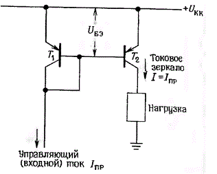 Схема токового зеркала уилсона