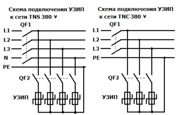 Опн 123 схема подключения