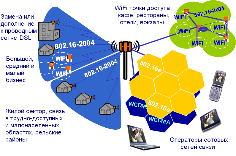 Организация беспроводной сети. Беспроводная сеть широкополосного доступа. Беспроводные технологий блютуз вай фай Вимакс. Беспроводные технологии Wi-Max.. WIMAX (IEEE 802.16).