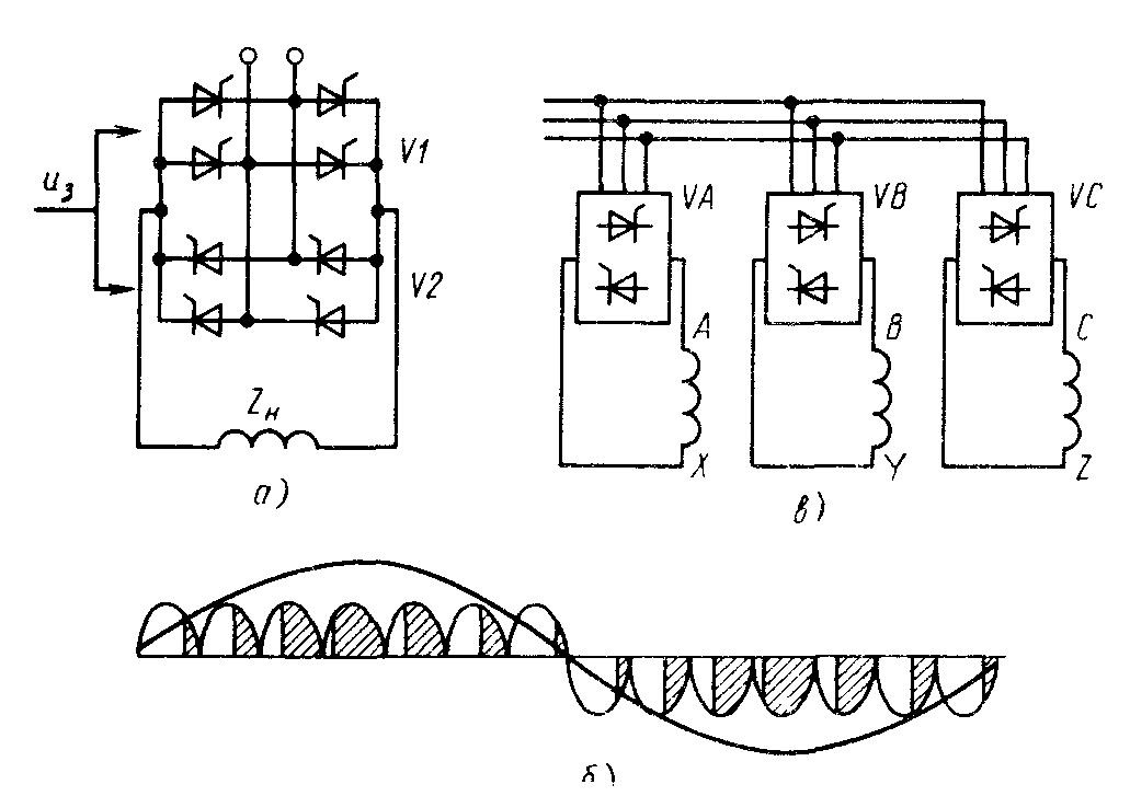 Преобразователь переменного тока в постоянный схема