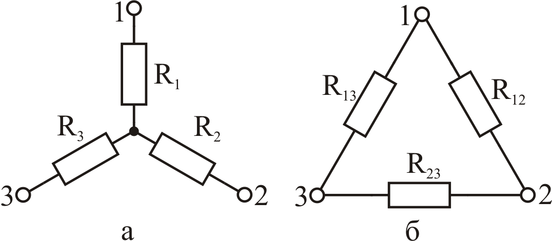 Схема звезда и треугольник электротехника