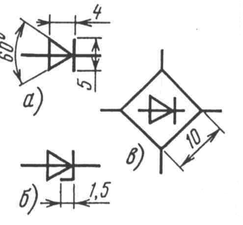 Диод шоттки обозначение на схеме гост