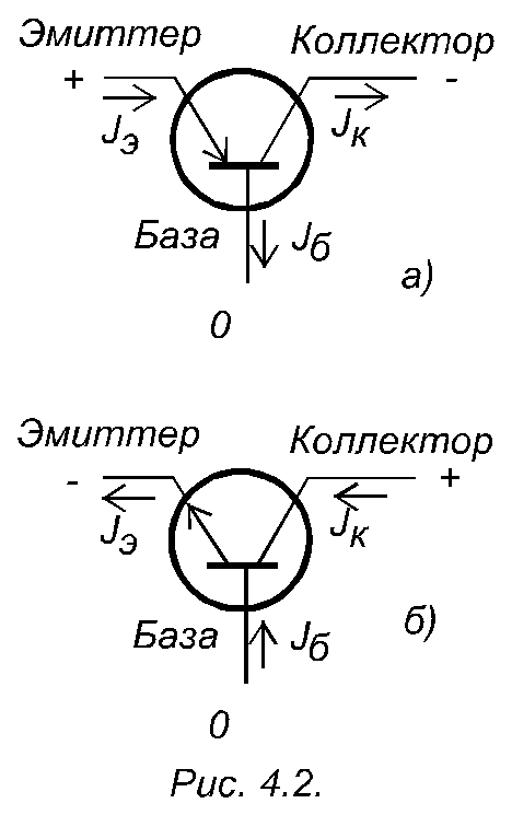 Коллектор эмиттер база схема