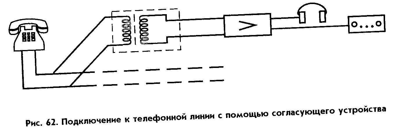 Телефонная трубка схема подключения