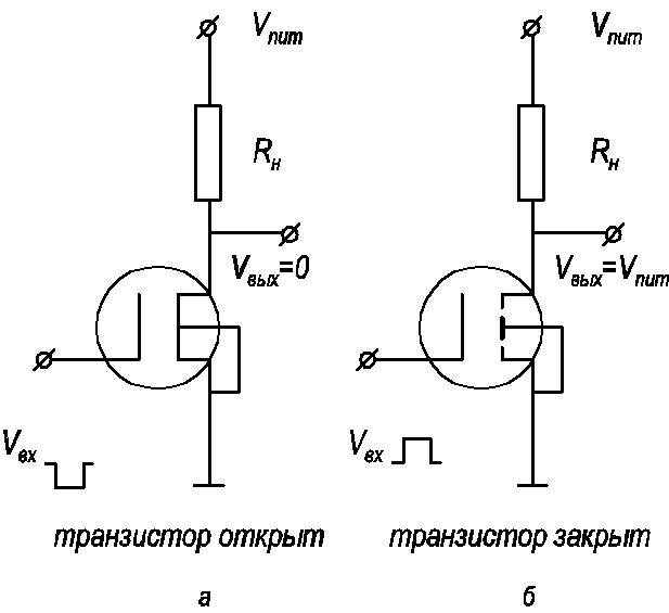 Транзистор в ключевом режиме практические схемы