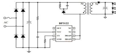 Схема включения bp3122