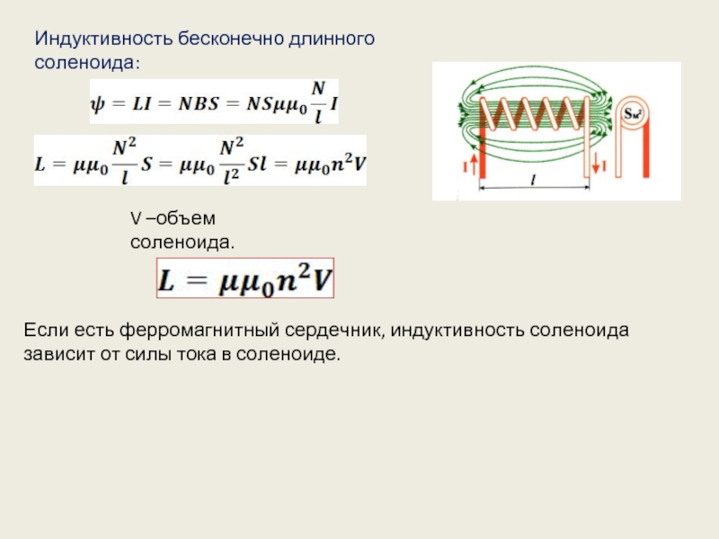 Индуктивность соленоида. Формулы для определения индуктивности соленоида. Индуктивность катушки соленоида формула. Индуктивность магнитной катушки формула. Индуктивность соленоида формула.