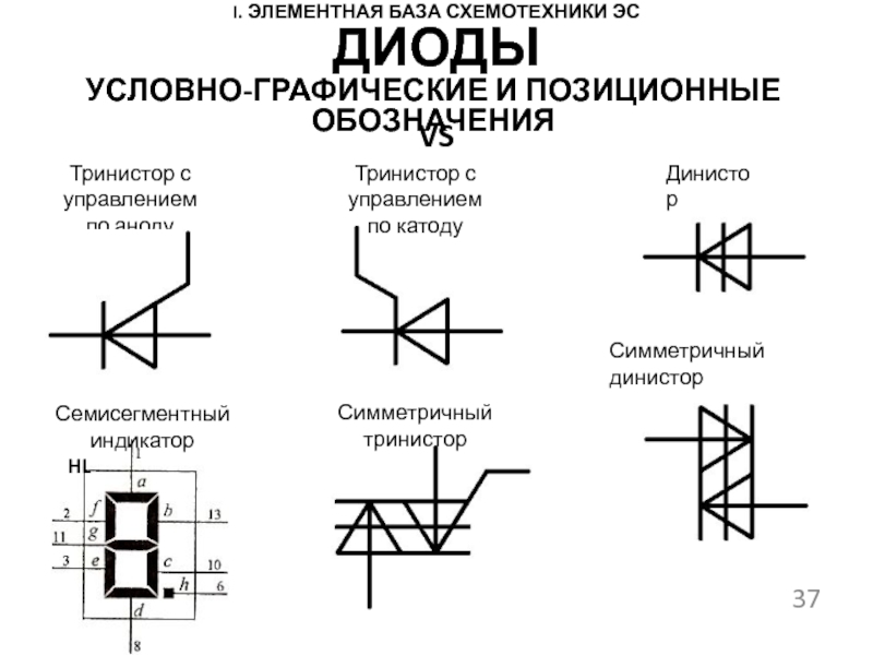 Симметричный динистор схема