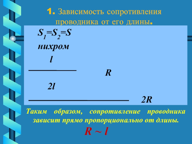 Каково сопротивление проводника. Зависимость сопротивления проводника. Зависимость сопротивления проводника от его длины. Сопротивление проводника зависит от. График зависимости сопротивления от длины проводника.