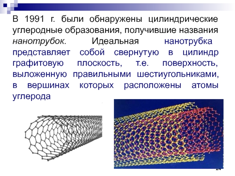 Применение нанотрубок презентация