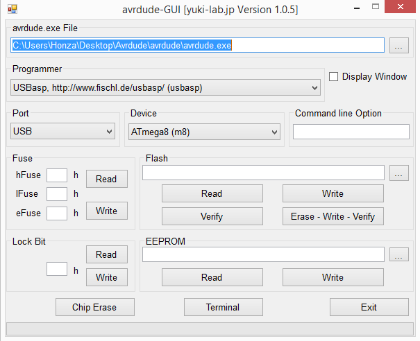Avrdude 6.3