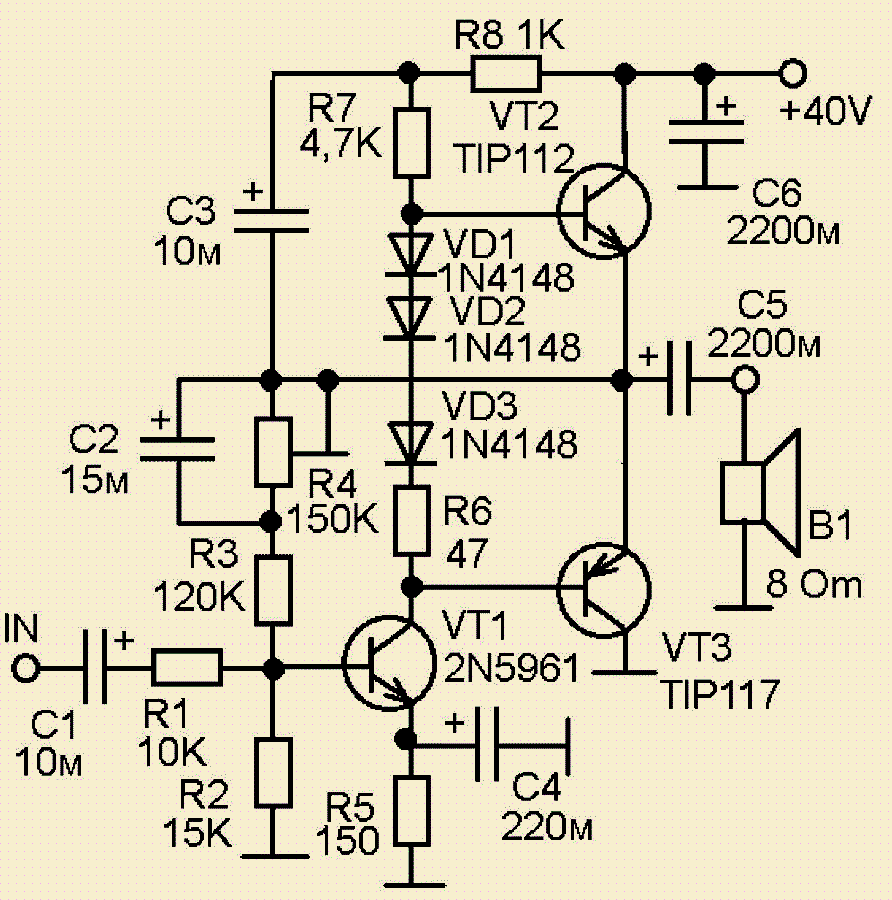 Stk4132ii схема усилителя