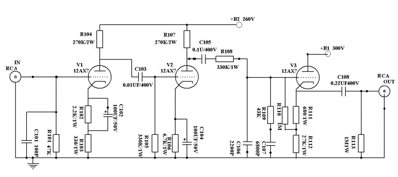 Marantz 7 схема