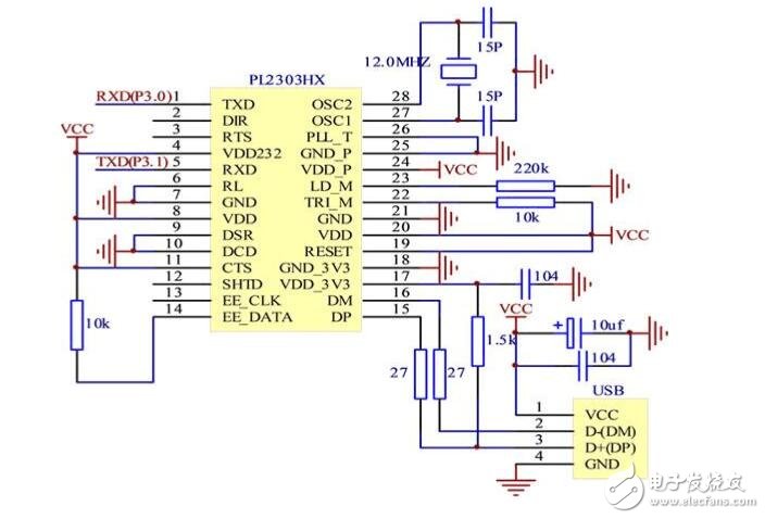 Переходник com usb схема