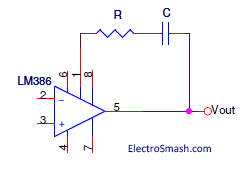LM386 Bass Boost Circuit