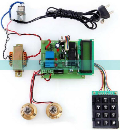 Application of Keypad as Interfacing Device Project Kit by Edgefxkits.com