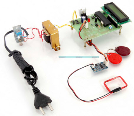 Application of LCD Interfacing with Microcontroller Project Kit by Edgefxkits.com