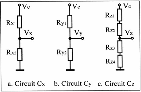 Circuit Diagram of Tactile Sensor