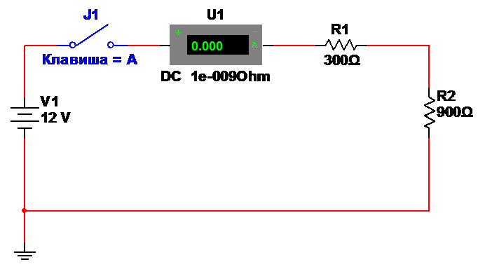 По рисунку 177 определите напряжение на каждом резисторе и на концах всей цепи