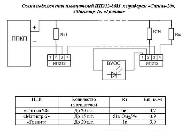 Ип212 3су схема подключения