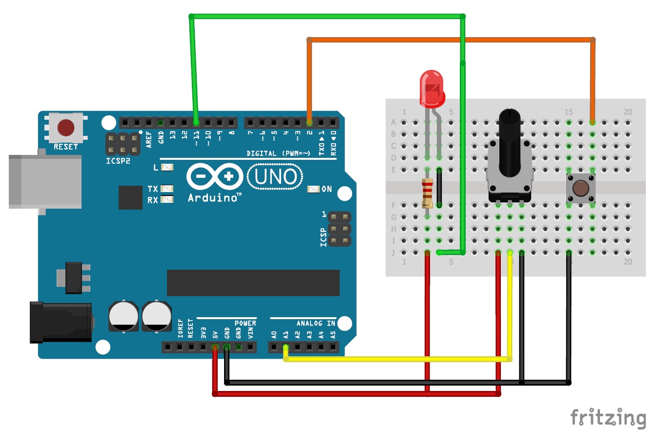 Схема подключения arduino uno