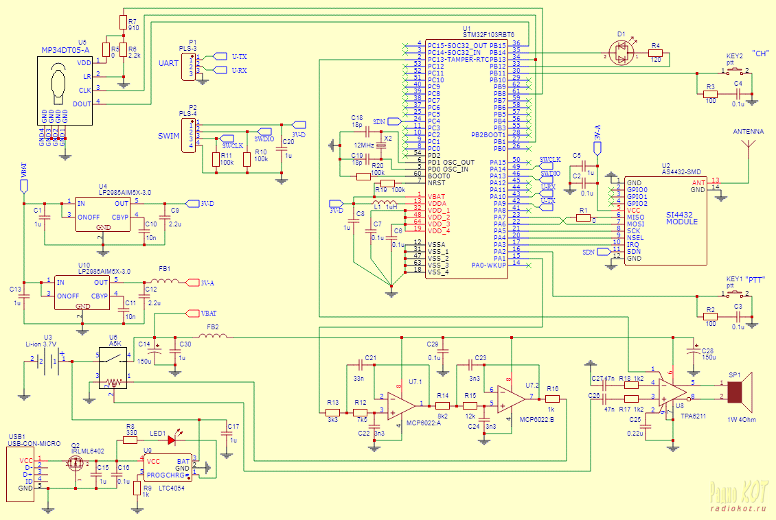 Радиоскот ру схемы