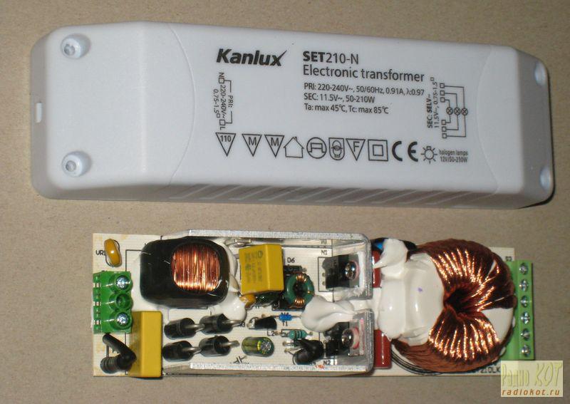 Электронный трансформатор переделка в блок питания