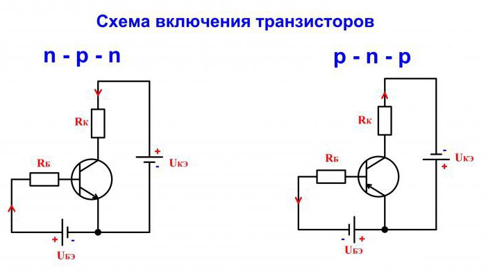 транзисторный ключ 12 Вольт схема