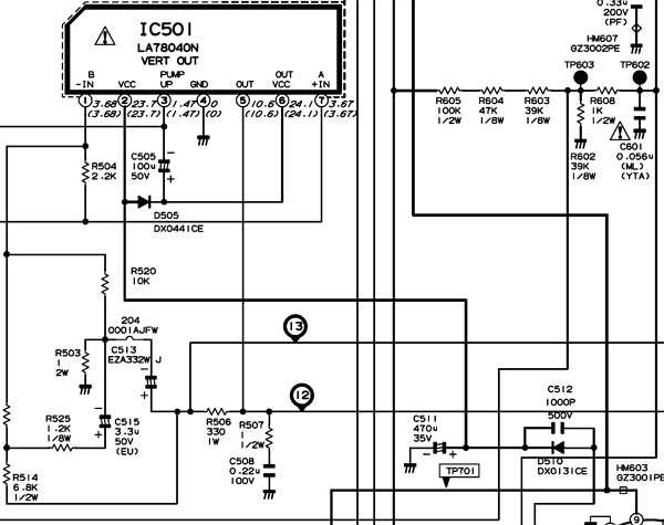 La78045 схема включения